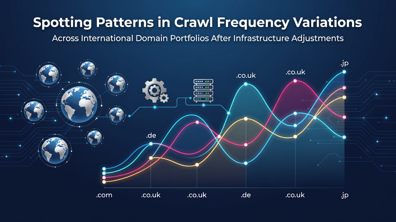 Spotting Patterns in Crawl Frequency Variations Across International Domain Portfolios After Infrastructure Adjustments
